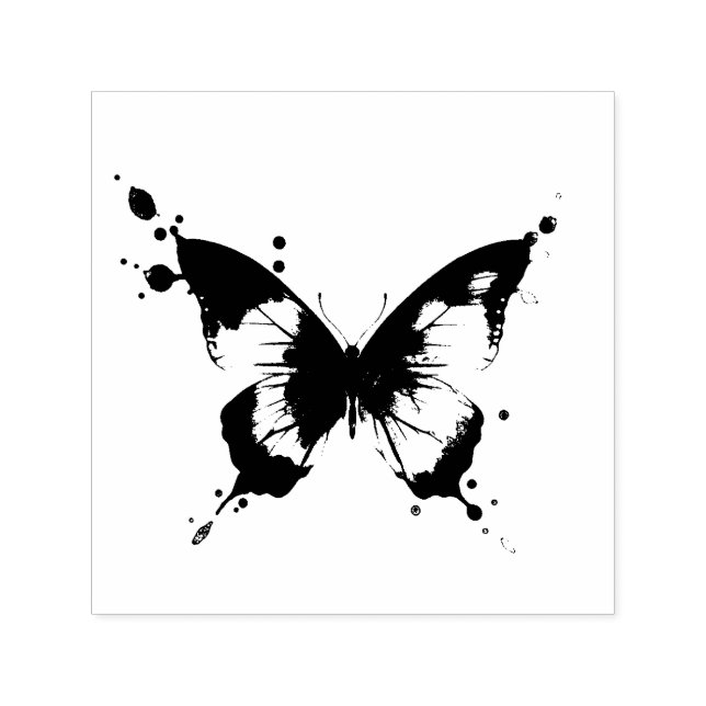 Butterfly Self-inking Stamp (Design)