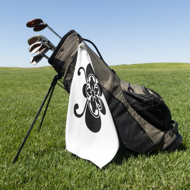 Butterfly-shaped Goka Golf Towel (Green)