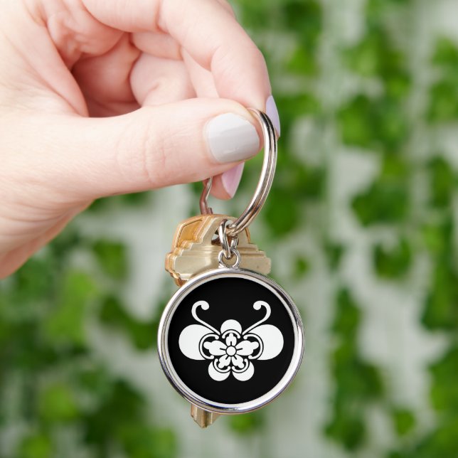Butterfly-shaped Goka Key Ring (Hand)