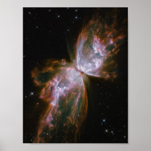 Butterfly Shaped Planetary Nebula Poster