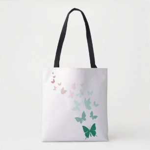 Butterfly Shoulder Tote Bag