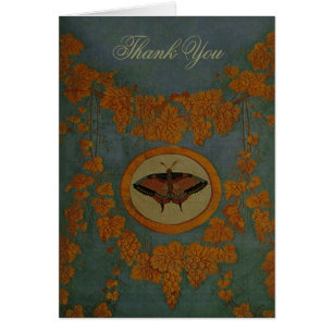 Butterfly Silk Cloth ~ Card / Invitations