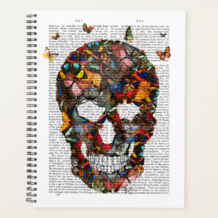 Butterfly Skull Planner