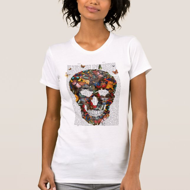 Butterfly Skull T-Shirt (Front)