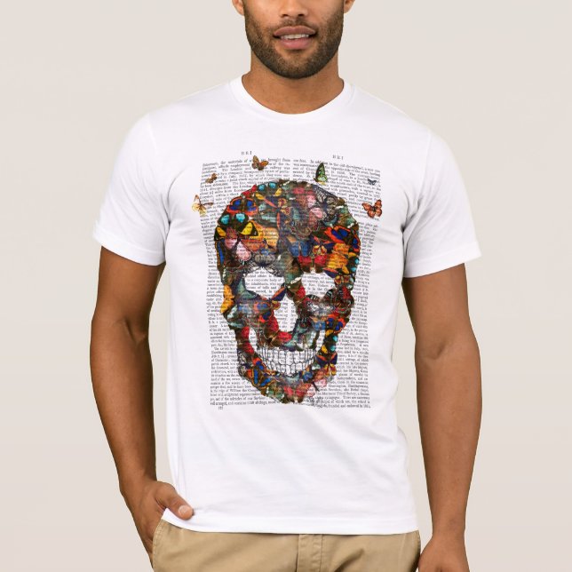 Butterfly Skull T-Shirt (Front)