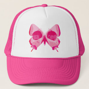 Butterfly Skull Trucker Hat