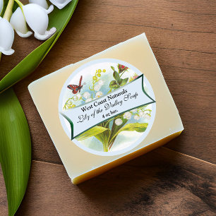 Butterfly Soap Label