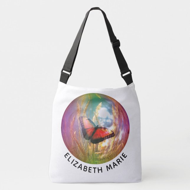 Butterfly Sphere Crossbody Bag (Front)