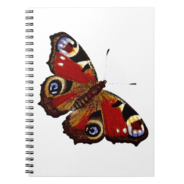 Butterfly Spiral Notebook (Front)