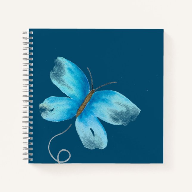 Butterfly Spiral Notebook (Front)