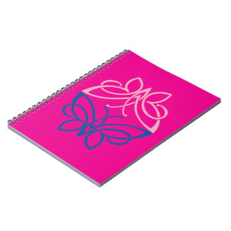 Butterfly Spiral Photo Notebook