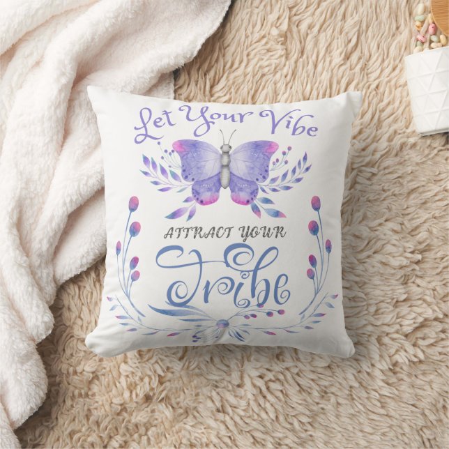Butterfly Spirit Vibe Cushion (Blanket)