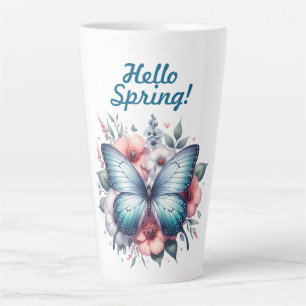 Butterfly Spring Sublimation Clipart-96282 Latte Mug