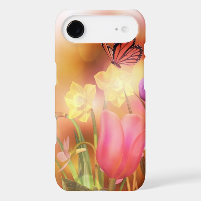 Butterfly Spring sun dance iPhone 6 case (Back)