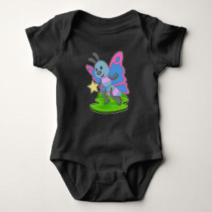 Butterfly Star Baby Bodysuit