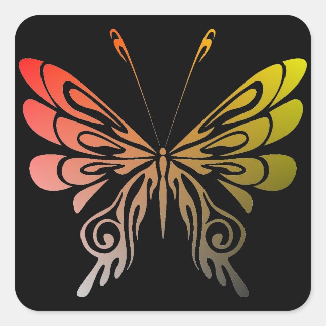Butterfly Sticker (Front)