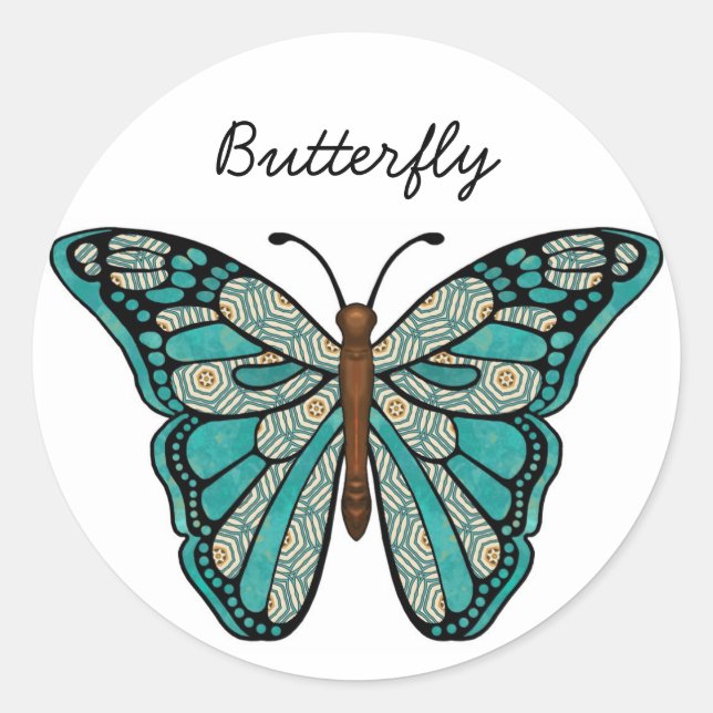 Butterfly Sticker (Front)