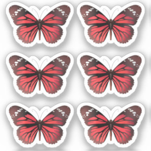 Butterfly stickers pack Garden Elegant Monarch set