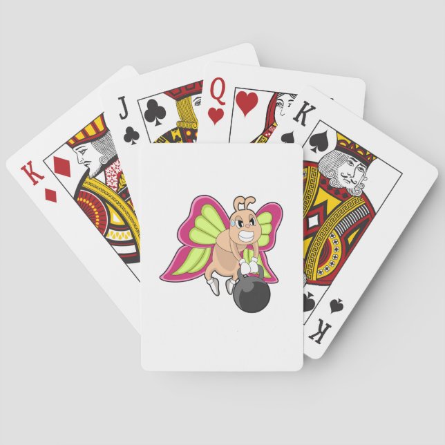 Butterfly Strength training Dumbbell Playing Cards (Back)