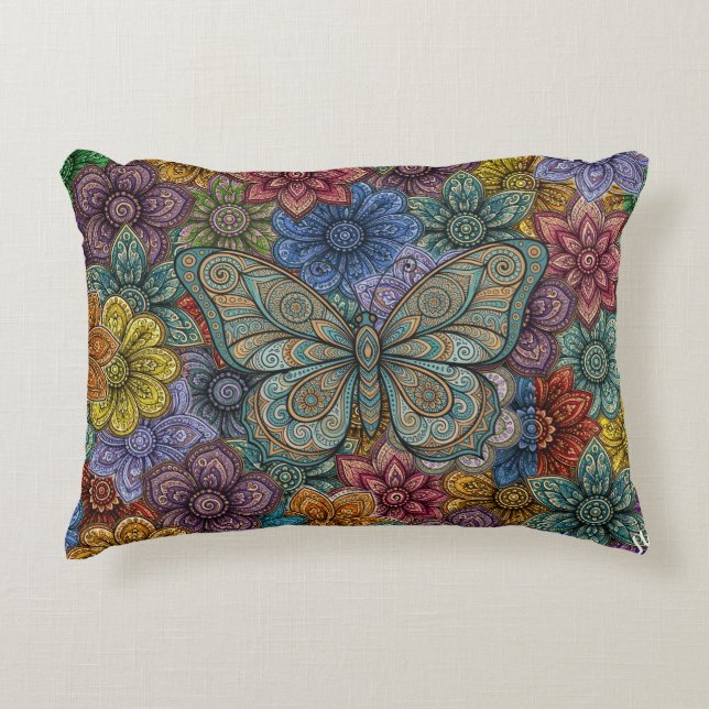 "Butterfly - Success" Decorative Cushion (Front)