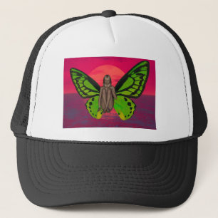 Butterfly Sunset Trucker Hat
