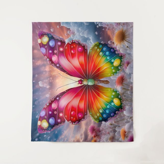 Butterfly Sunshine Tapestry (Front)