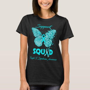 Butterfly Support Squad Fragile X Syndrome  T-Shirt