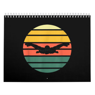 Butterfly Swimmer Swim Swimming Calendar