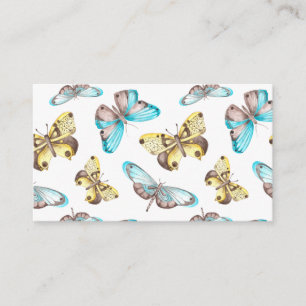 Butterfly Symmetry Art Business Card