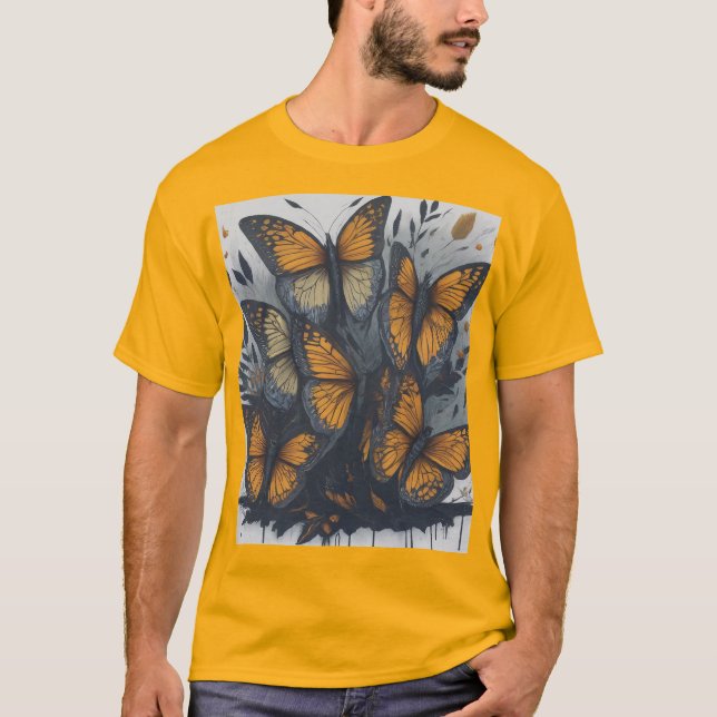 butterfly  T-Shirt (Front)