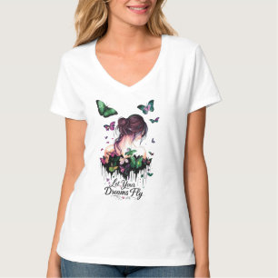 Butterfly T-Shirt Whimsical Fairycore Coquette A