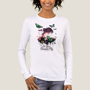 Butterfly T-Shirt Whimsical Fairycore Coquette A Tri-Blend Shirt
