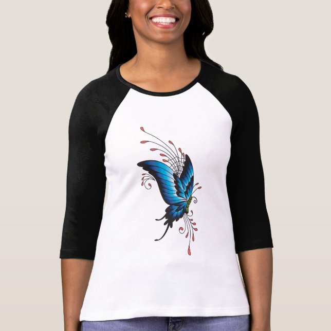 Butterfly Tattoo T-Shirt (Front)