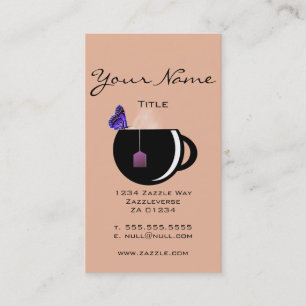 Butterfly Tea Business Card