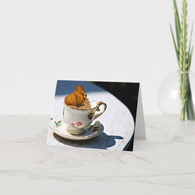 Butterfly Tea Card (Front)
