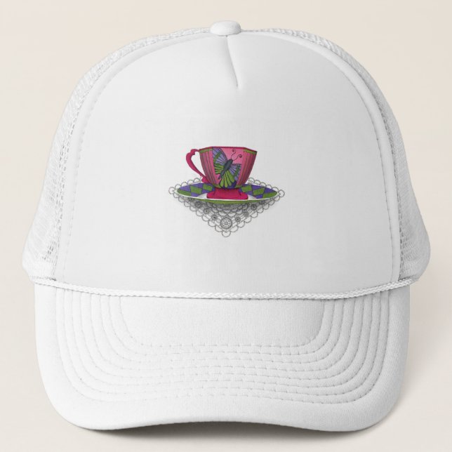 Butterfly Teacup Hat (Front)