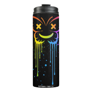 Butterfly Tees Co. Gradient Butterfly Drip 0047734 Thermal Tumbler