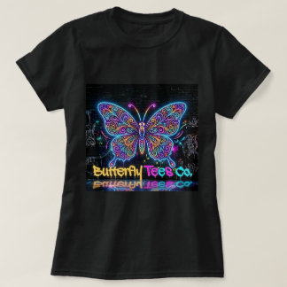 Butterfly Tees Co. Neon Butterfly Shirt 0047799