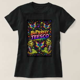 Butterfly TEESCO Graffiti Butterfly Shirt 0047835