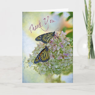 Butterfly Thank You Card