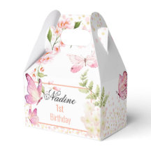 Butterfly Theme Favour Box