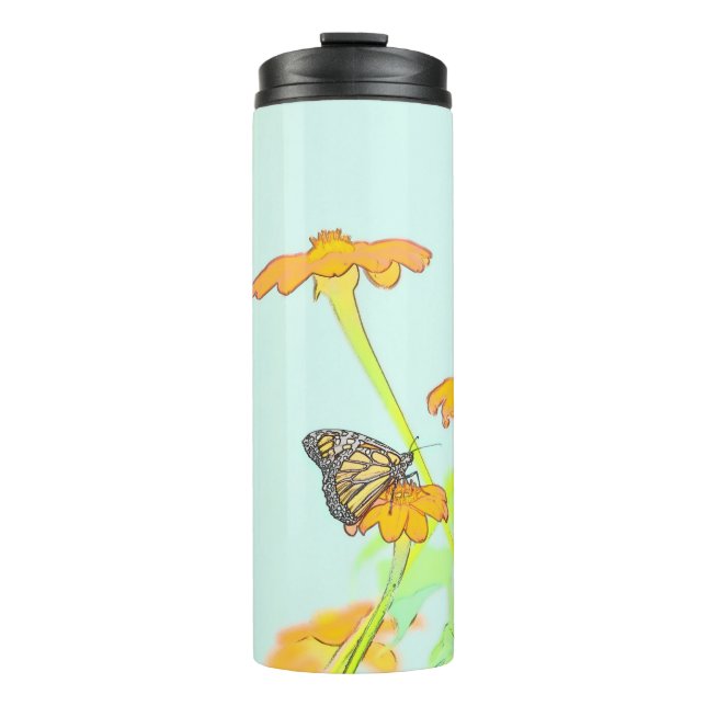 Butterfly Thermal Tumbler (Front)