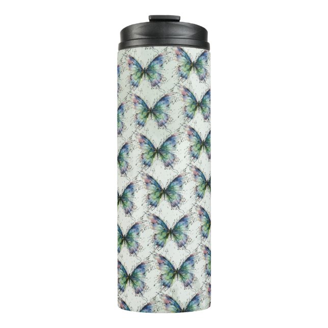 Butterfly Thermal Tumbler (Front)