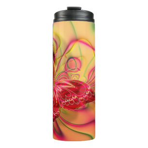 Butterfly Thermal Tumbler