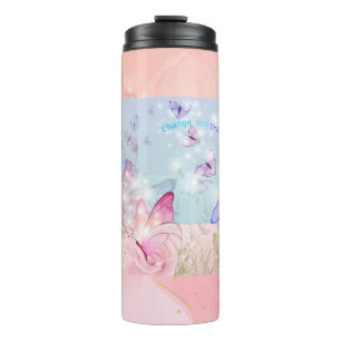 Butterfly Thermal Tumbler