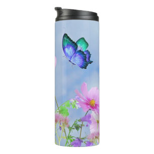 Butterfly Thermal Tumbler
