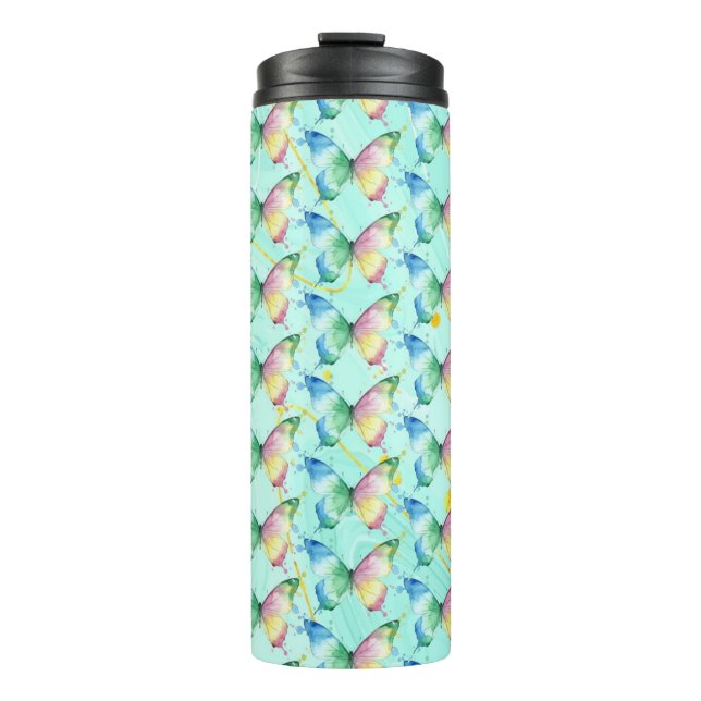 Butterfly Thermal Tumbler (Front)