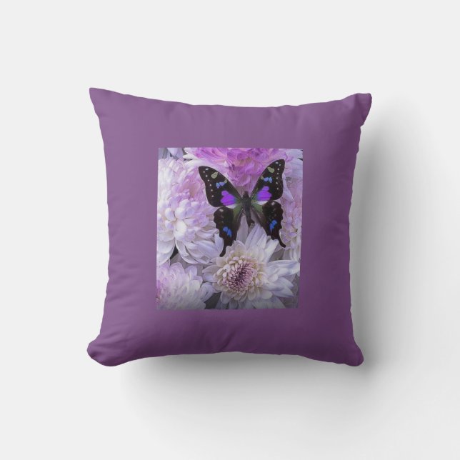 Butterfly Throw Pillow (Front)