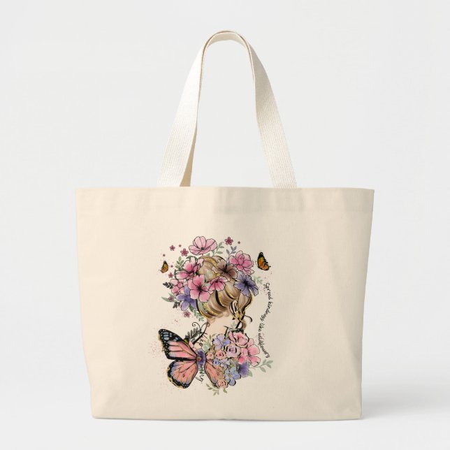 Butterfly Tote Bag,  (Front)