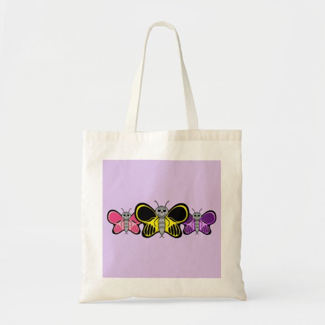 Butterfly Tote Bag (Front)